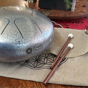 Silver Steel Tongue Drum